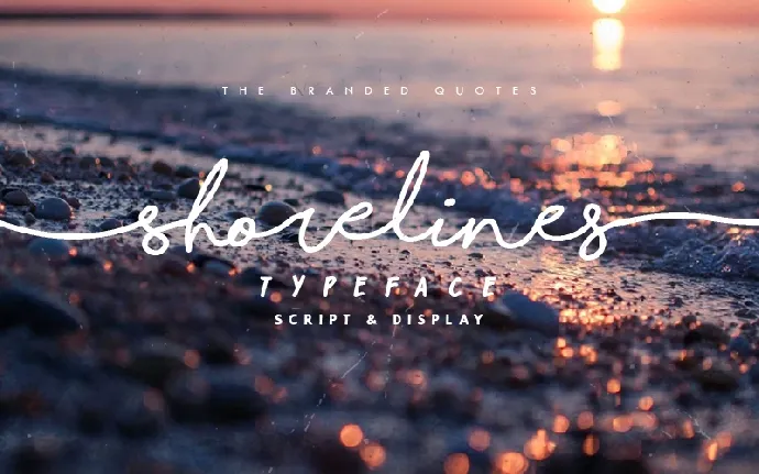 Shorelines Script Free font