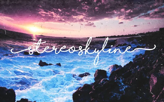 Shorelines Script Free font