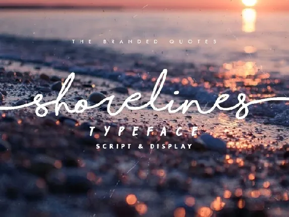 Shorelines Script Free font