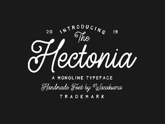 Hectonia font