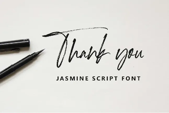 Jasmine Brush Script font