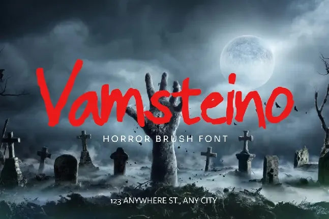 Vamsteino font