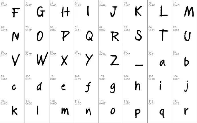 Vamsteino font