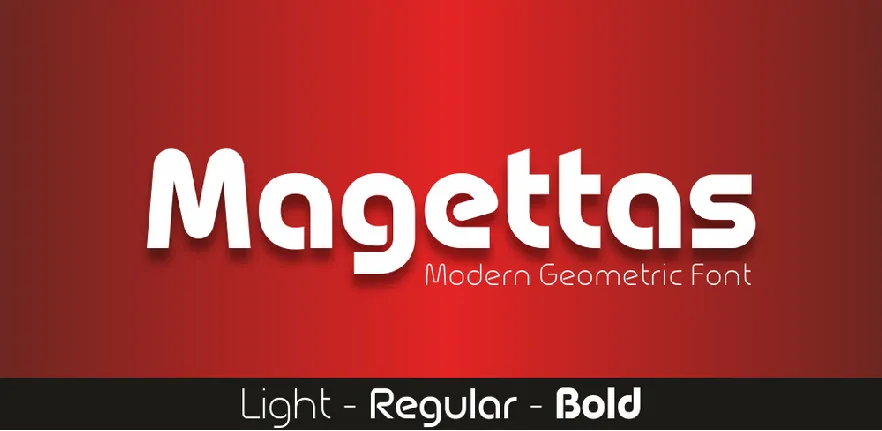 Magettas DEMO font