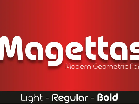 Magettas DEMO font