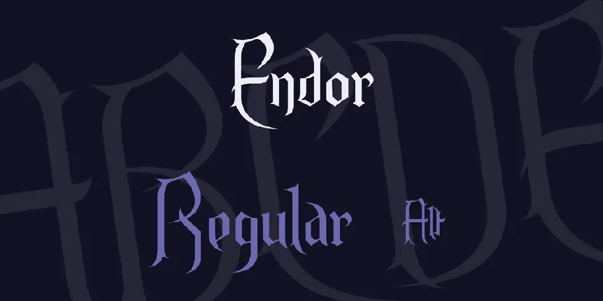 Endor font