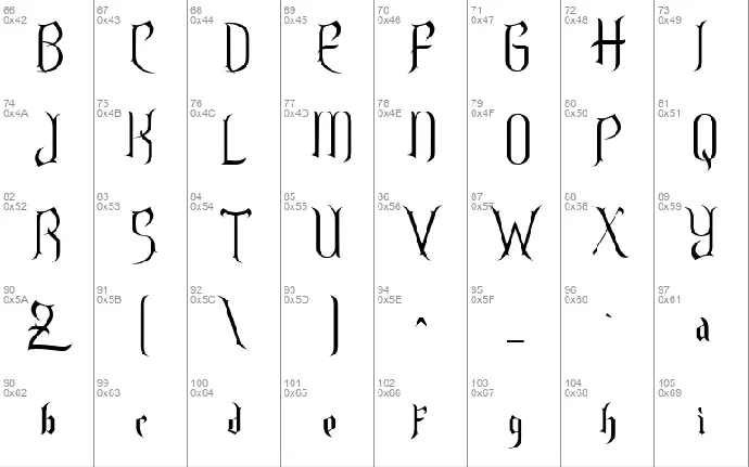 Endor font