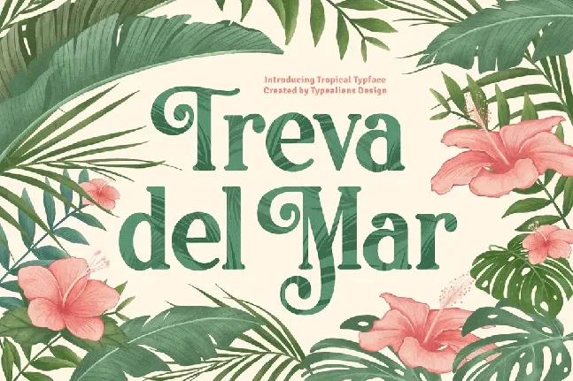 Treva del Mar Serif font