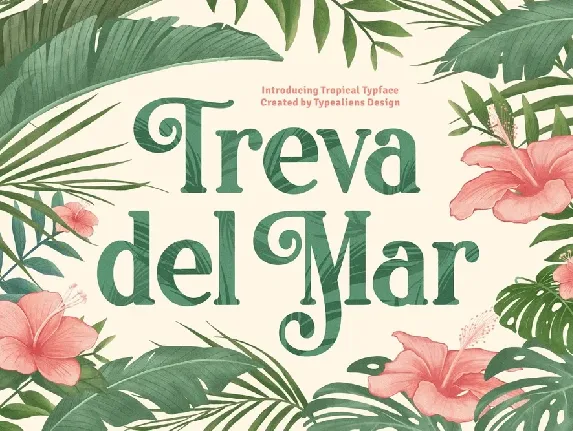 Treva del Mar Serif font