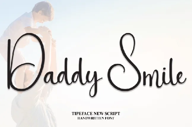 Daddy Smile font