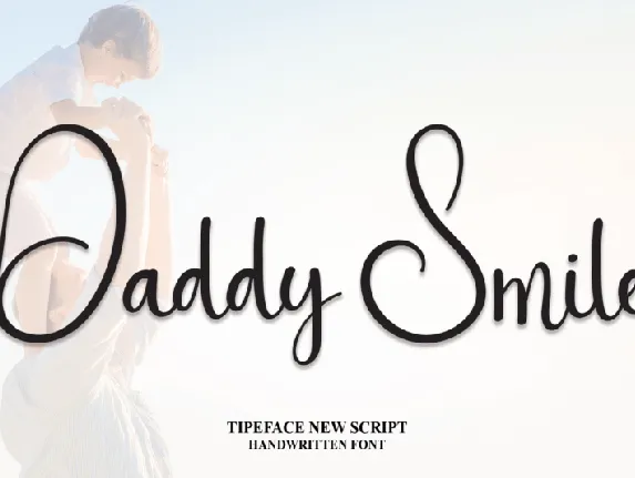 Daddy Smile font