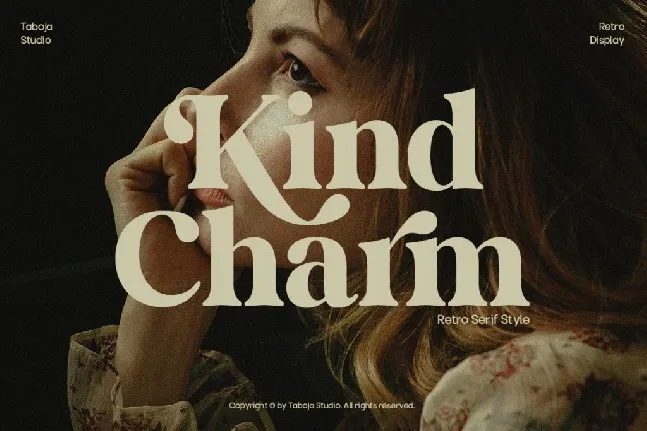 TBJ Kind Charm Mini font