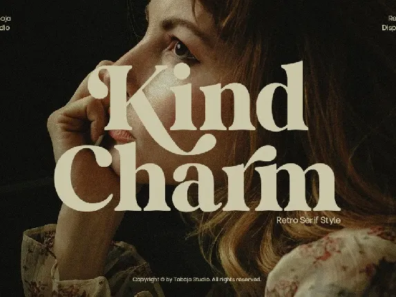 TBJ Kind Charm Mini font