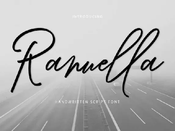 Ranuella Script Free font