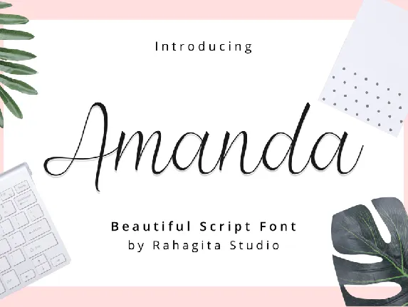 My Amanda font