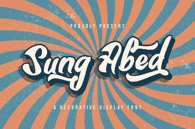 SungAbed font