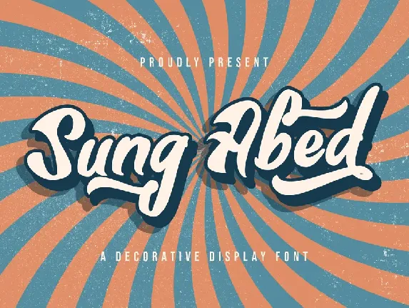 SungAbed font