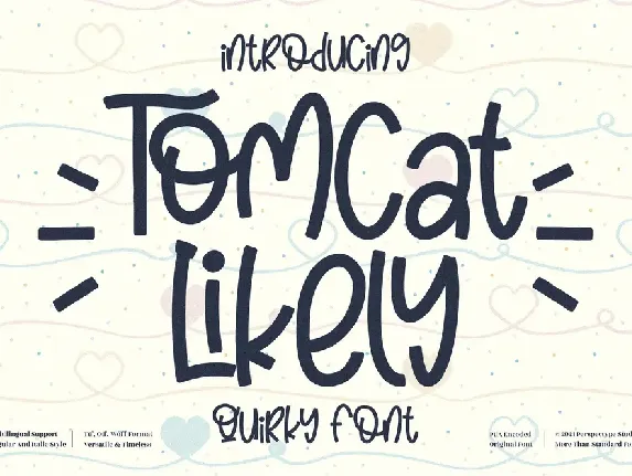 Tomcat Likely font