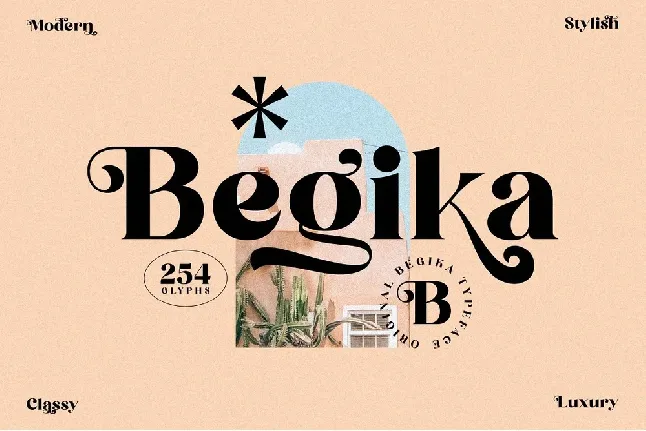 Begika font