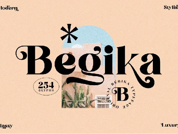 Begika font