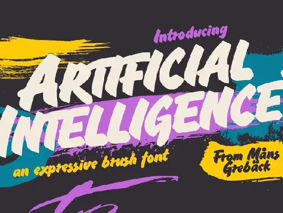 Artificial Intelligence font