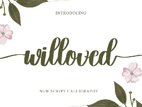 Willoved font