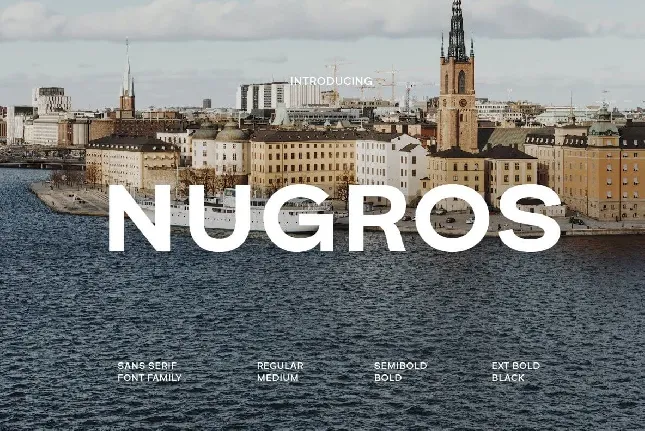 Nugros font