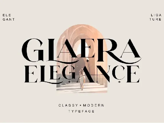 Glaera Elegance font