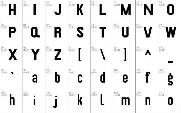 Preussische VI 9 font