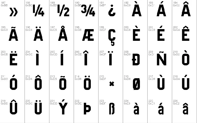 Preussische VI 9 font