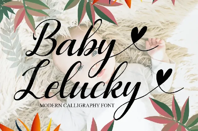 Baby Lelucky font