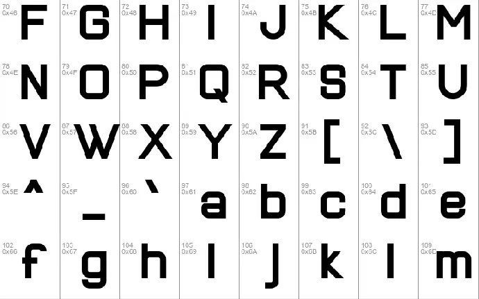 New Alenia font