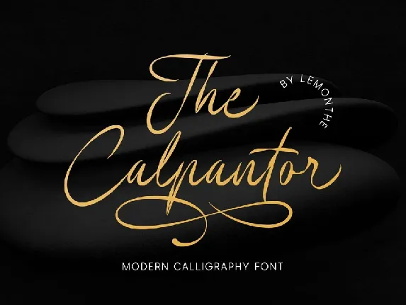 The Calpantor font