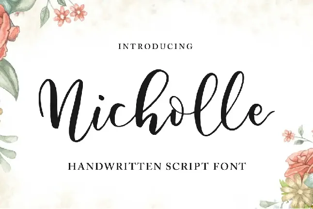 Nicholle font