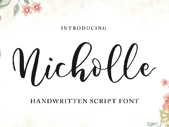 Nicholle font