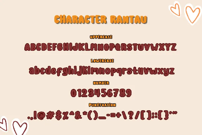 RANTAU font