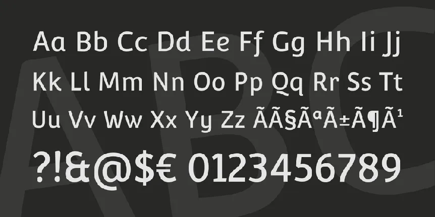 Convergence font