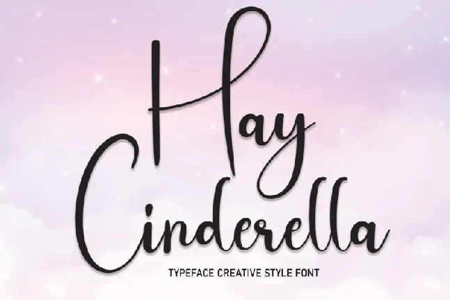 Hay Cinderella font