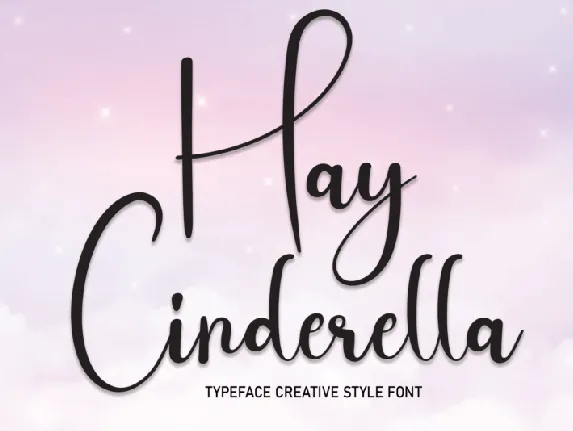 Hay Cinderella font