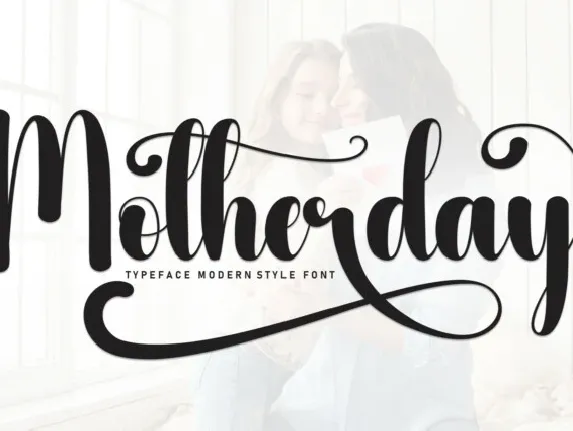 Motherday Script font