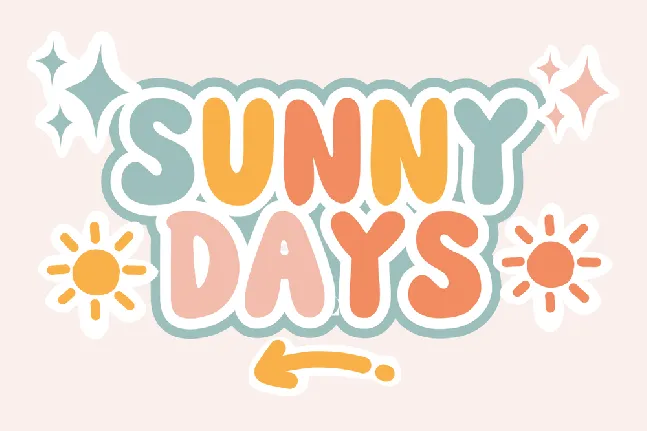 FUNNY SUNSHINE font