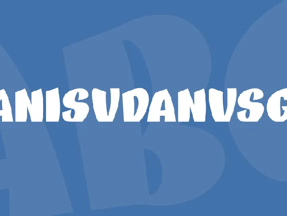 DANISVDANVSGV font