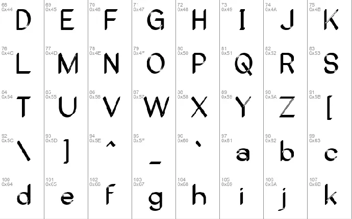 Castorgate font