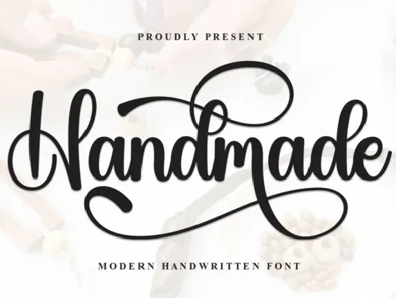 Handmade Calligraphy Typeface font