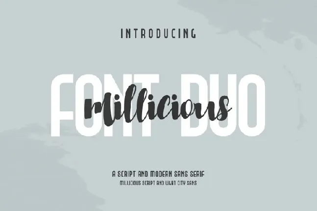 Millicious Brush font