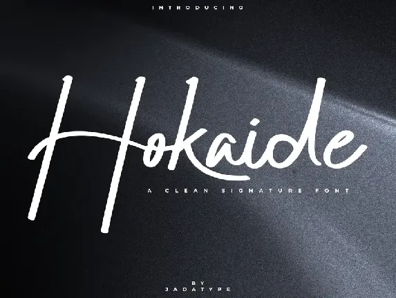 Hokaide font