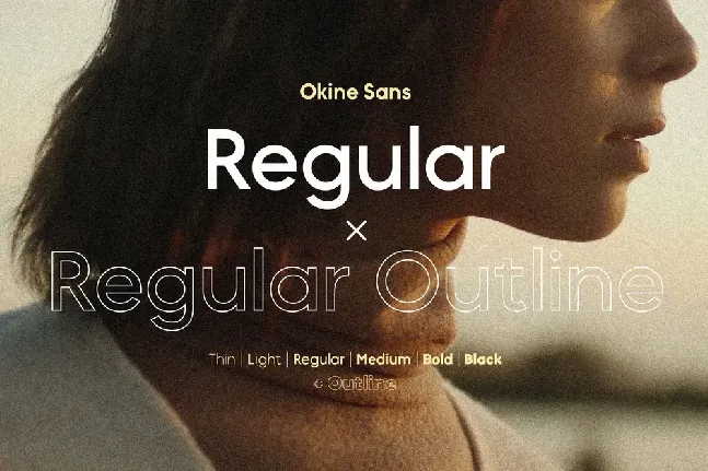 MADE Okine Sans PERSONAL USE font