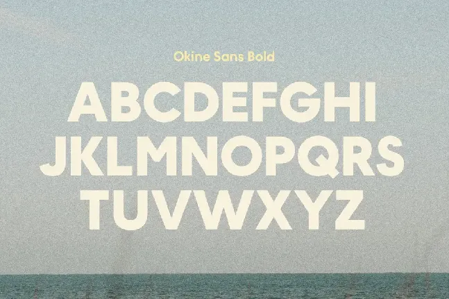 MADE Okine Sans PERSONAL USE font