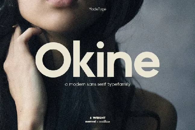 MADE Okine Sans PERSONAL USE font