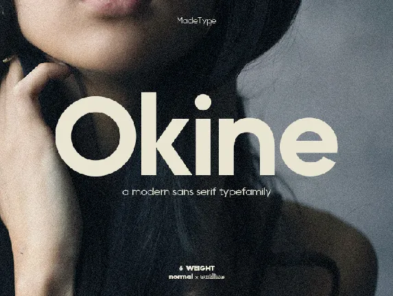 MADE Okine Sans PERSONAL USE font